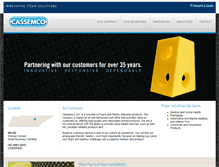 Tablet Screenshot of cassemco.com